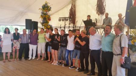 Na 19. tradicionalni prireditvi Pozdrav jeseni ob prazniku Marijinega vnebovzetja, veselo druženje Prlekov, Prekmurcev in Medžimurcev 52